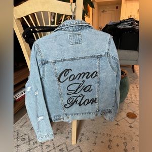 Lecmost & Lola Selena inspired Jean jacket